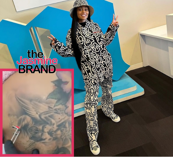 Blac Chyna Receives Support From Fellow Celebs As She Has ‘Demonic’ Tattoo Removed From Her Body, Socialite Shares She’s ‘Sending All This Energy Back To The Owner’