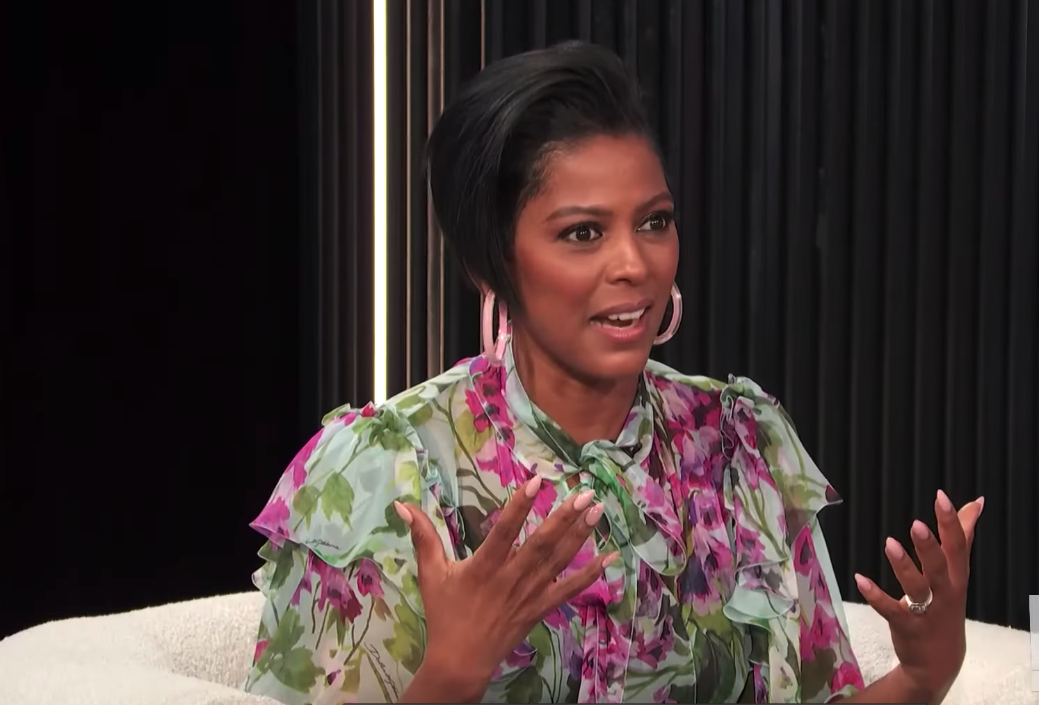 Tamron Hall Responds To Larsa Pippen Calling Her Interview "Negative