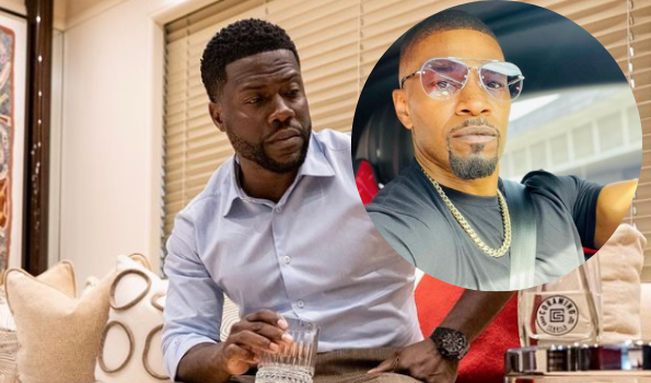 Kevin Hart Gives Update On Jamie Foxx, Says They’re Keeping Details Tight Because Actor Has “Always been a private person.”