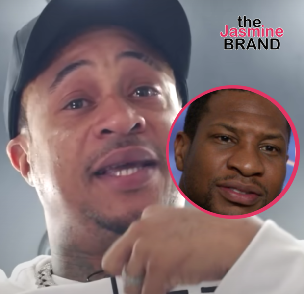 Orlando Brown Gets Emotional While Addressing Jonathan Majors’ Ongoing Legal Troubles: ‘It’s Something He Didn’t See That Took His Blessing Away’