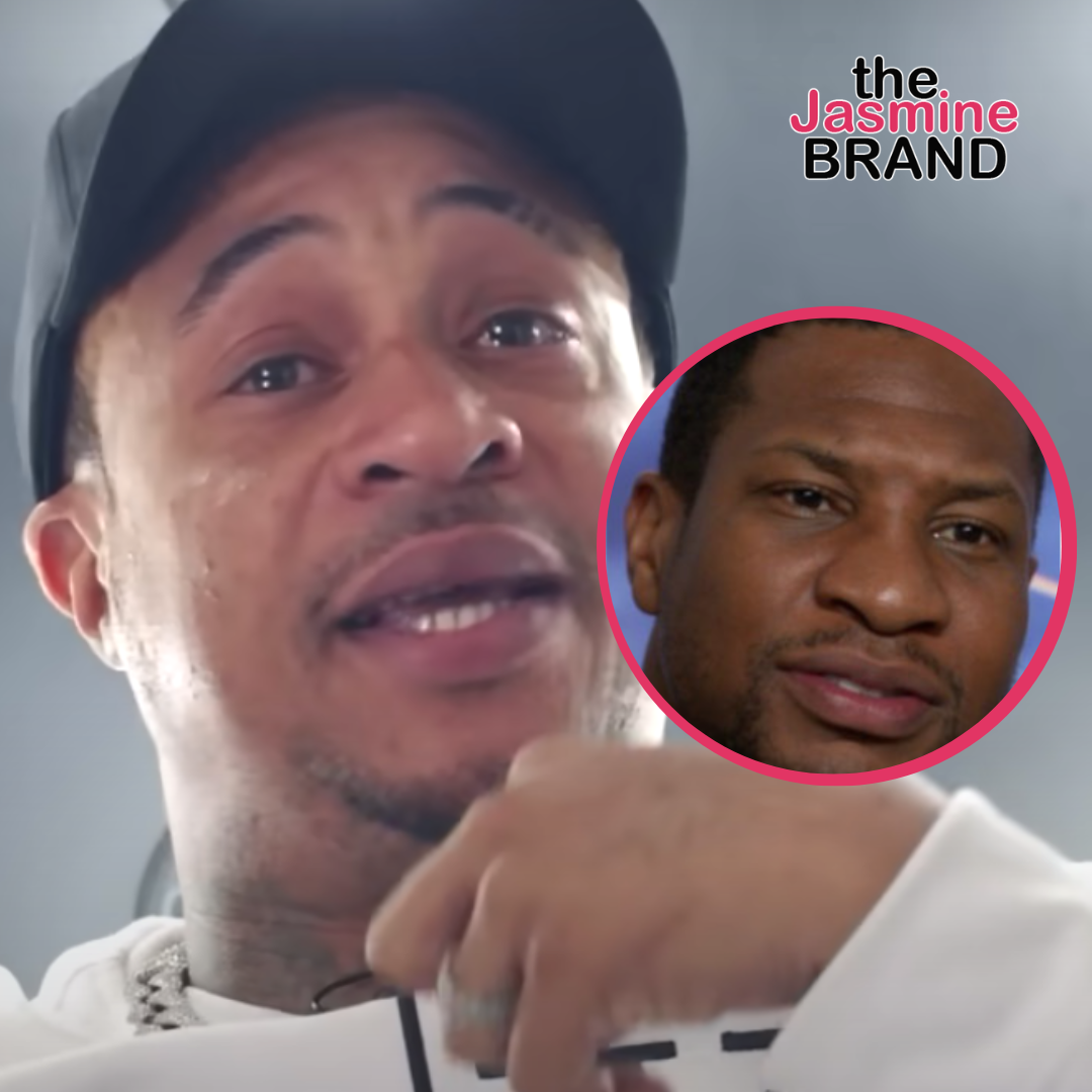 Orlando Brown Gets Emotional While Addressing Jonathan Majors' Ongoing