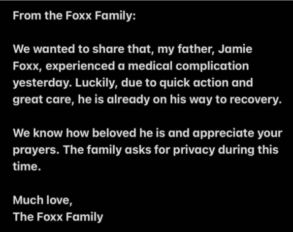 Jamie Foxx Hastanede Kalırken 'Beat Shazam' Oyun Programının Yeni Sunucusu İle Değiştirildi, Sevenleri Hayranlarını Oyuncu İçin Dua Etmeye Çağırdı
