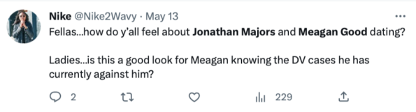 Güncelleme: Jonathan Majors ve Meagan Good'un Arkadaşlığı, Saldırı Suçlamaları ve İddiaları Ortasında Onu Desteklerken Romantik Bir Hal Aldı