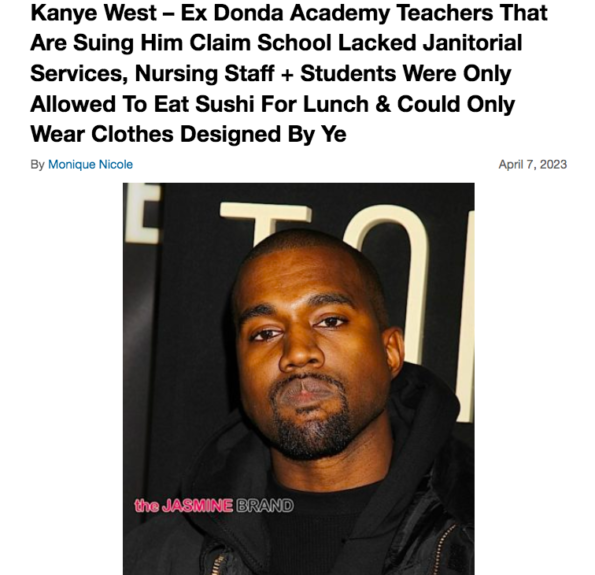 Kanye West — Donda Academy Yöneticileri, Rapçi Okulunda Irk Ayrımcılığı İddiasıyla Eski Öğretmenlerin Açtığı Davadan Çıkarılma Talebinde Bulundu