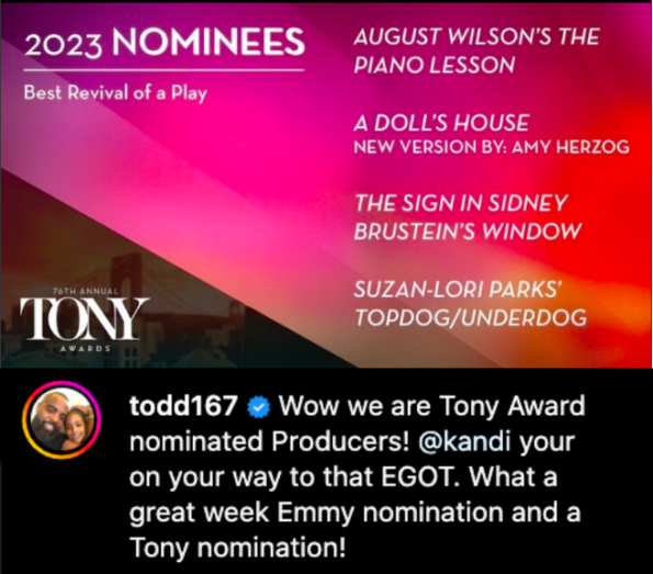 Kandi Burruss ve Kocası Todd Tucker, Broadway-Bound 'The Wiz' Revival'ın Yapım Ekibine Katıldı