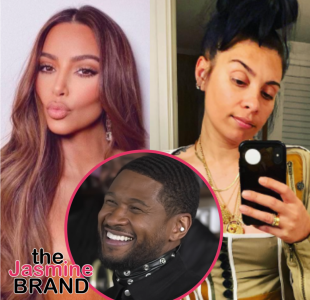 Kim Kardashian’s ‘Flirting’ w/ Usher Reportedly Causing Trouble In His Relationship w/ On-Again-Off-Again Girlfriend Jenn Goicoechea