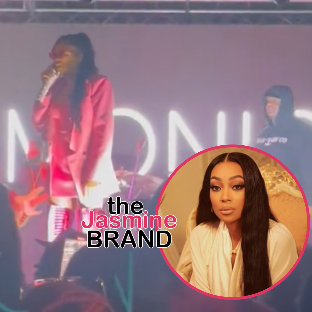 Monica Issues Apology After Jumping Into Crowd To Confront A Man Who