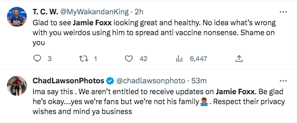 Hayranlar Gerçekten O Olup Olmadığını Tartışırken Jamie Foxx'un Sağlık Korkusundan Sonra İlk Görülüşü İnternette Kargaşaya Yol Açtı: "Bu Bir Klondu"