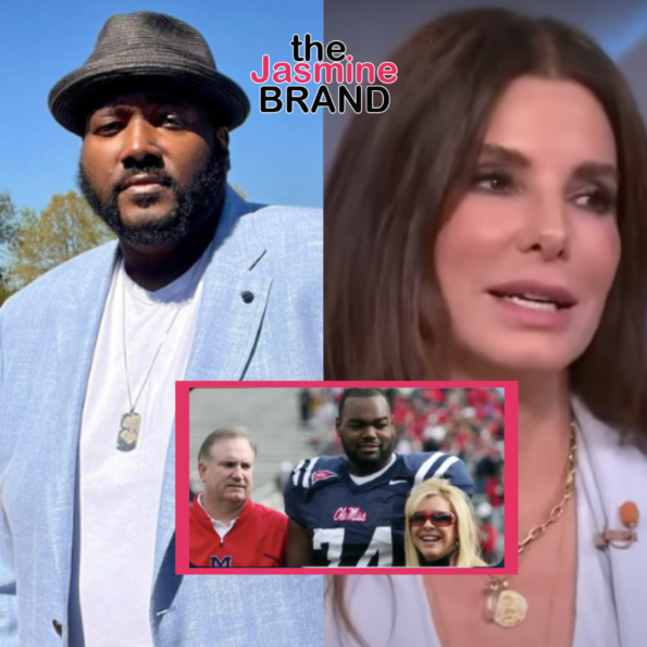 Blind Side' Actor Quinton Aaron Defends Co-Star Sandra Bullock As Critics  Call For Her To Lose Oscar Over Michael Oher's Claims: 'I'm Six-Foot-Eight,  400-Plus Pounds, & You Don't Want Those Problems' 