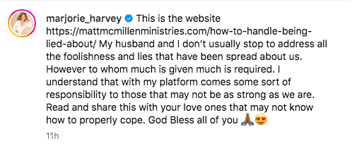 Steve Harvey and his wife Marjorie Bridges Harvey shut down 'foolishness  and lies' about their marriage