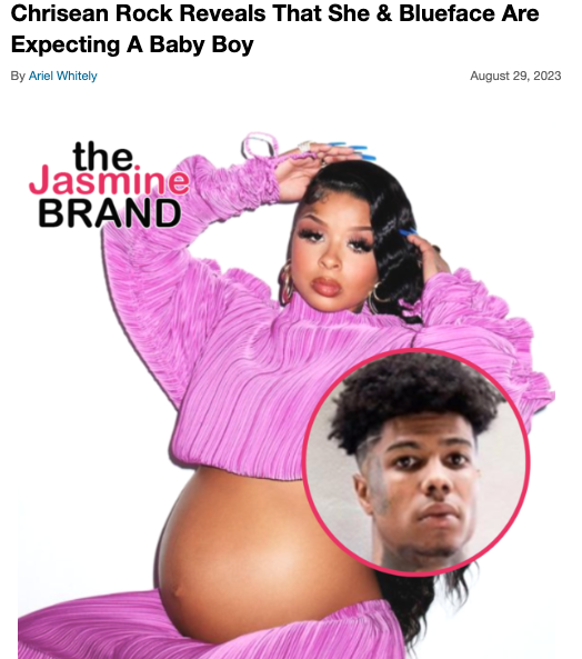 Blueface Wants Ex-Girfriend to Be Co-Parent of Chrisean's Baby - XXL