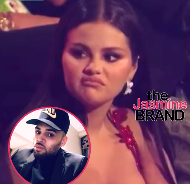 Selena Gomez Seemingly Denies Shading Chris Brown At The VMAs + Rapper Responds: ‘Let Me Mind My Business’