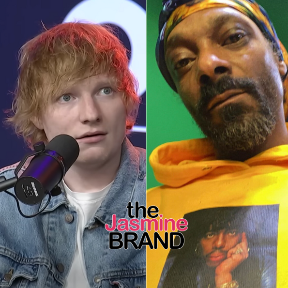 Snoop Dogg, Russell Crowe got Ed Sheeran so high he couldn't see