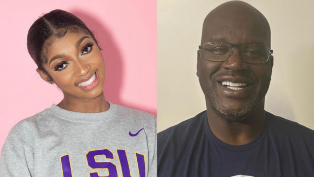 Shaquille O’Neal Signs LSU Star Angel Reese To Historic NIL Deal w/ Reebok