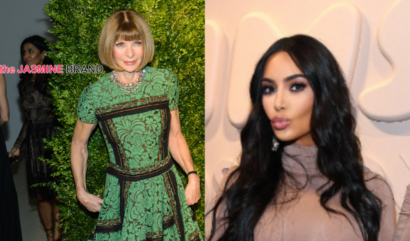 Anna Wintour Appears To Snub Kim Kardashian After Reality TV Star Arrives Late To Paris Fashion Week Event