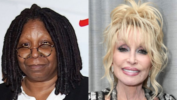 Whoopi Goldberg Defends Dolly Parton’s Halftime Performance Outfit As A Dallas Cowboys Cheerleader: ‘Bite Me!’