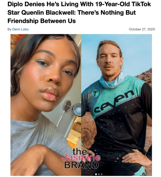 diplo, quenlin blackwell