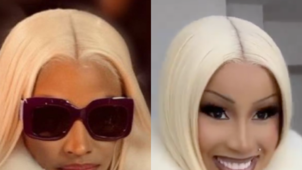 Cardi B Responds After Barbz Criticize Her For Wearing Blonde Hair & A White Fur Coat Days After Nicki Minaj Wore A Similar Look: ‘I Don’t Watch These B*tches”