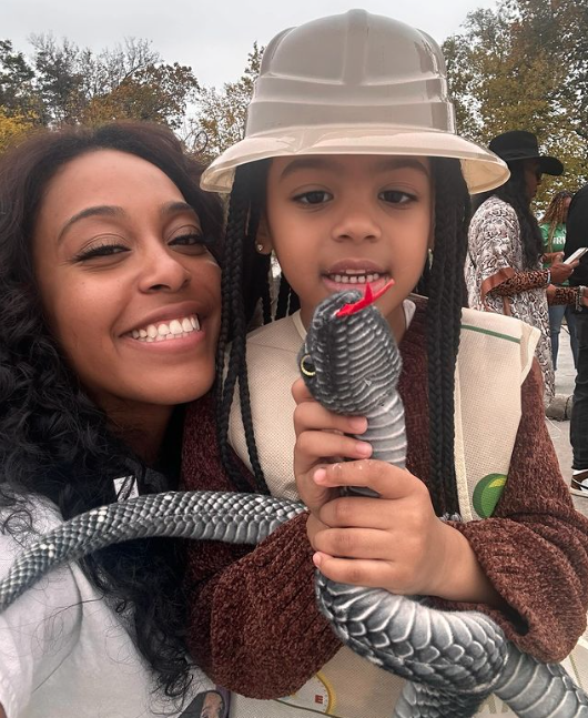 Keke Palmer & DomiNque Perry Celebrate Each Other Amid Their Ongoing