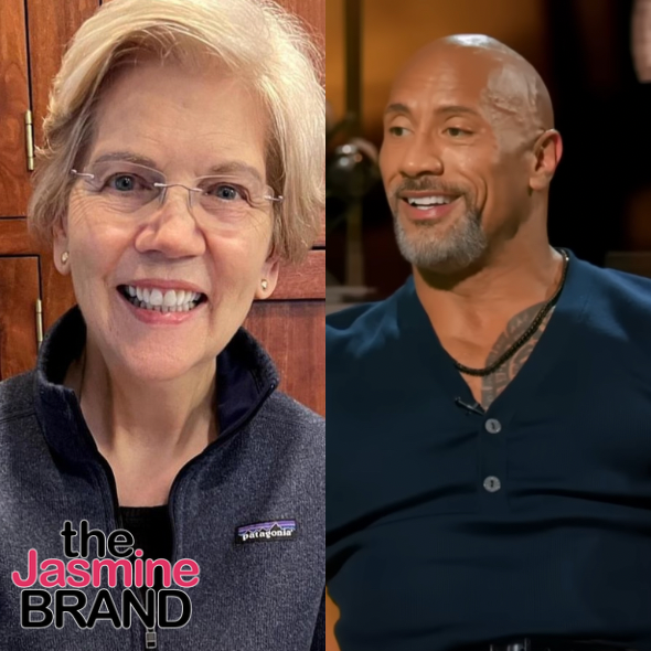 Senator Elizabeth Warren Names Dwayne ‘The Rock’ Johnson In Her ‘Dream Blunt Rotation’