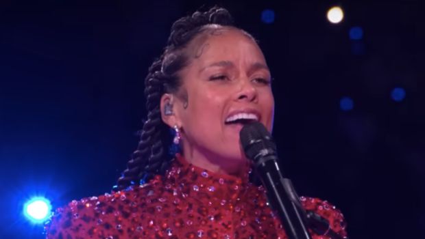 Alicia Keys’ Voice Crack During Super Bowl Halftime Show Appears To Be Smoothed Out In Official NFL Footage Of Performance, Public Reacts: ‘That Ain’t What We Heard’