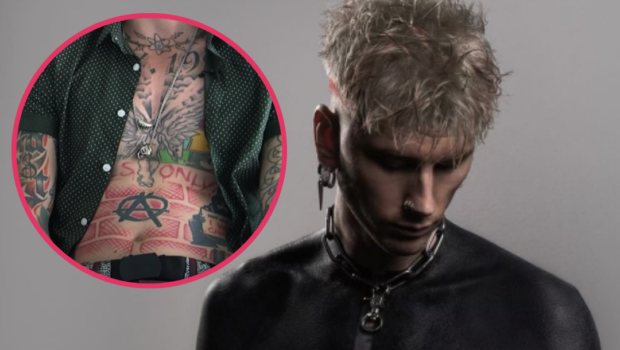 Machine Gun Kelly Debuts Massive Upper Body Blackout Tattoo He Obtained  'For Spiritual Purposes Only' - theJasmineBRAND
