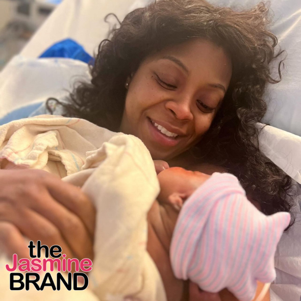 Actress Bresha Webb Welcomes Baby Girl & Reveals Child’s Name: ‘When We Were Scared, You Were Brave, Living Up To Your Name’