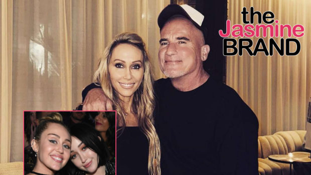 Miley Cyrus’ Mom Tish Reportedly In Therapy w/ Husband Dominic Purcell Following Reports That He Previously Dated Her Daughter Noah