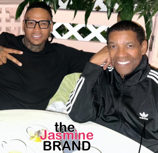 Moneybagg Yo Spotted With Denzel Washington [Photos]