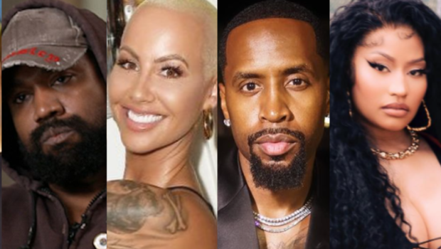 Kanye West Said He Once Asked Safaree If Nicki Minaj Would Consider A Threesome w/ Him & Amber Rose, Unaware They Were Dating + Safaree Confirms ‘That Happened’