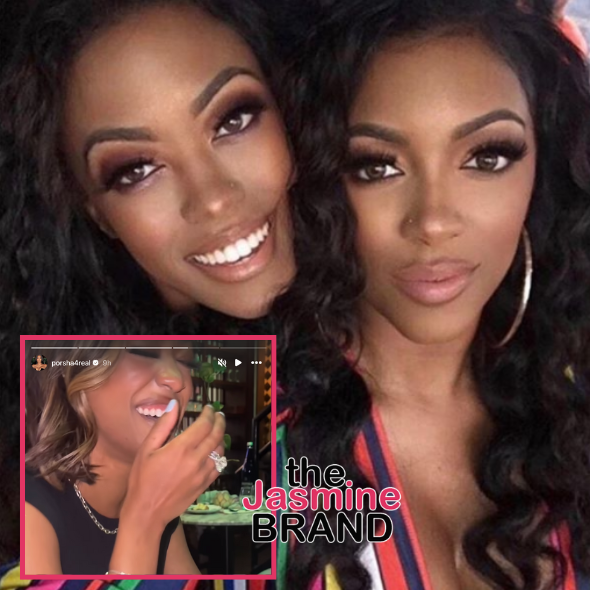 Porsha Williams Hilariously Lets Sister Lauren Wear Her Wedding Ring After Fans Noticed She Was Still Sporting It