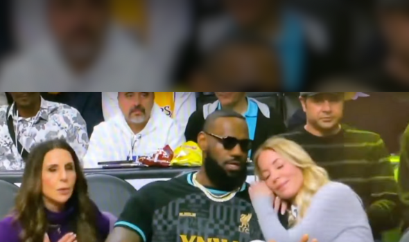 Lebron James’ Fans Find Court Side Interaction w/ Female Lakers Owner & Exec Flirtatious, Sparks Reaction From Former NFL Player Antonio Brown: ‘He Got Game 2’