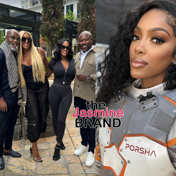 Nene Leakes Hangs Out w/ Boyfriend Nyonisela Sioh, Simon Guobadia & Another Woman Amid Her Feud w/ Porsha Williams + Simon Says Woman Has ‘Been My Friend Before BS’