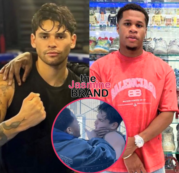 Professional Boxer Ryan Garcia Claims To ‘Identify As A Woman’ In Post Accusing Opponent Devin Haney Of A ‘Hate Crime’ For Shoving During Heated Staredown 