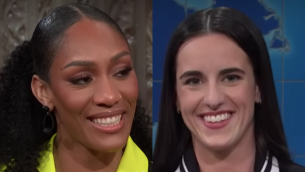 WNBA Star A’ja Wilson Addresses Claims She’s Bitter Over Rookie Caitlin Clark’s Rumored Eight-Figure Nike Shoe Deal: ‘No One Is Jealous’