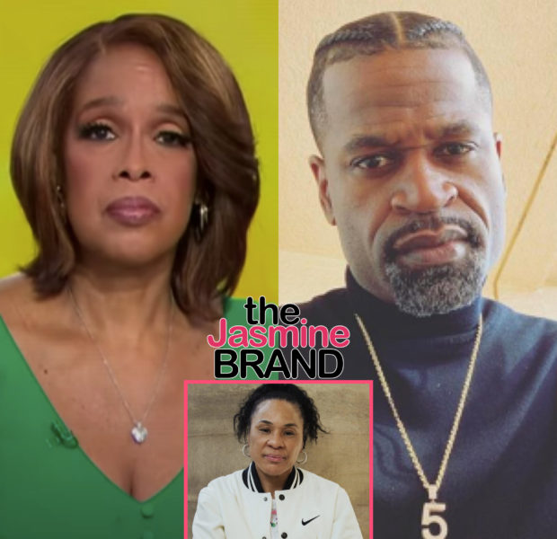 Gayle King Seemingly Ignores Stephen Jackson After He Blasts Her ‘Super Trash’ Interview w/ South Carolina Head Coach Dawn Staley
