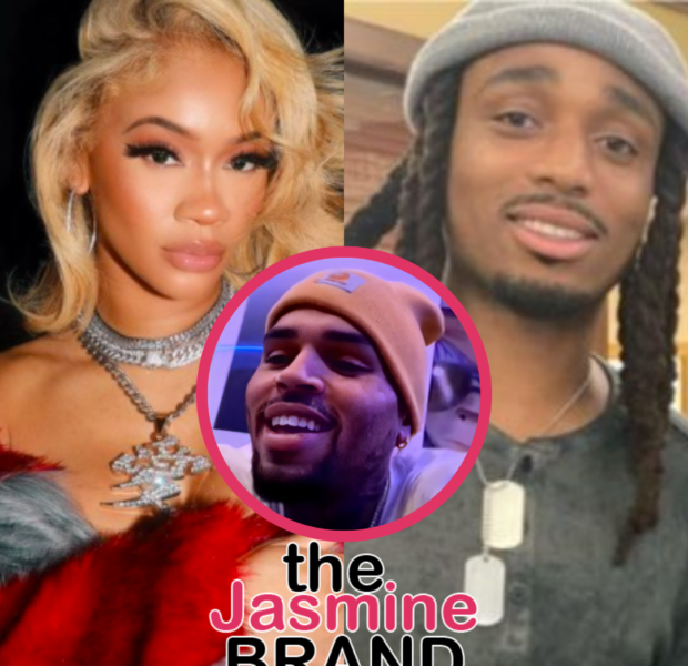Saweetie Leaks DM From Quavo Amid His Feud w/ Chris Brown: ‘Hopefully The Model He Turns Into Me Replies’