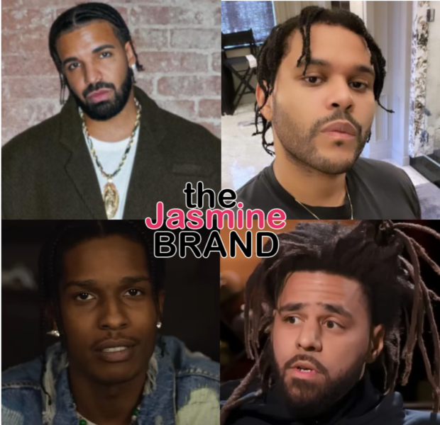 Drake Seemingly Dissed By The Weeknd & A$AP Rocky  + J. Cole Accused Of ‘Switching Up’ On The Canadian Rapper