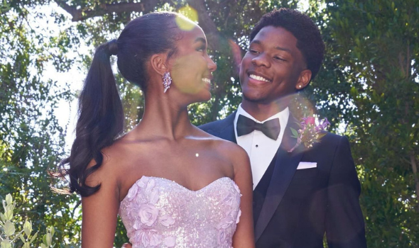 Diddy’s Daughter Chance Attends Prom w/ Chloe & Halle Bailey’s Brother Branson: ‘Love You’