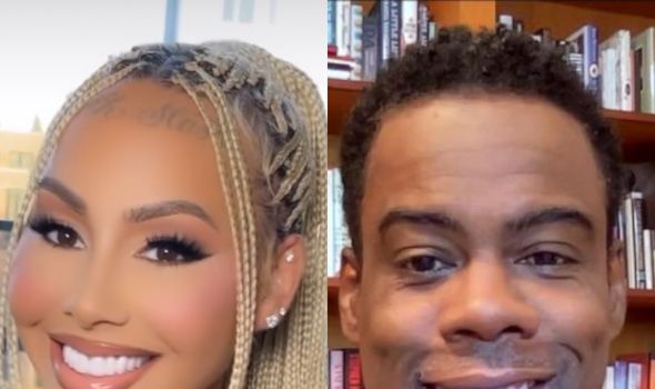 Amber Rose Sets The Record Straight On Chris Rock Dating Rumors & Viral Photo: ‘We Met For Coffee’