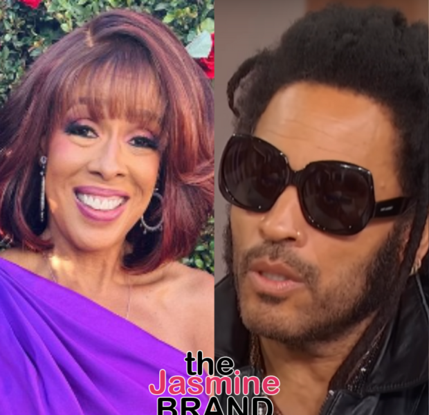 Gayle King Jokingly Shoots Her Shot w/ Lenny Kravitz As She Asks If He’s Dating Anyone: ‘Can I Beat Her A**?’ 