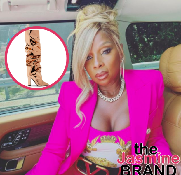 Mary J. Blige’s Boot Collab w/ Giuseppe Zanotti Quickly Sells Out As Internet Users Debate Over $1,300 Price Tag