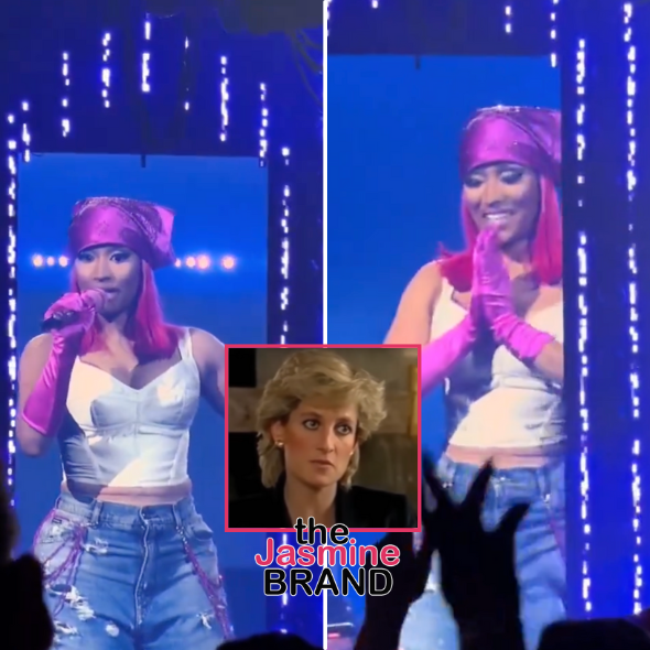 Nicki Minaj Trolled For Holding Moment Of Silence For ‘Friend’ Princess Diana During UK Concert: ’14 When She Died & Never Met Her’