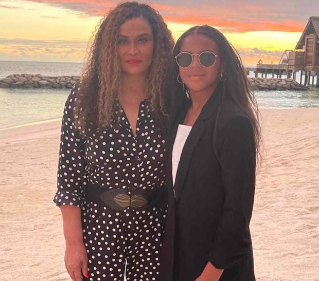 Tina Knowles Says Blue Ivy Did Her Makeup For Grandson Julez’s Runway Show