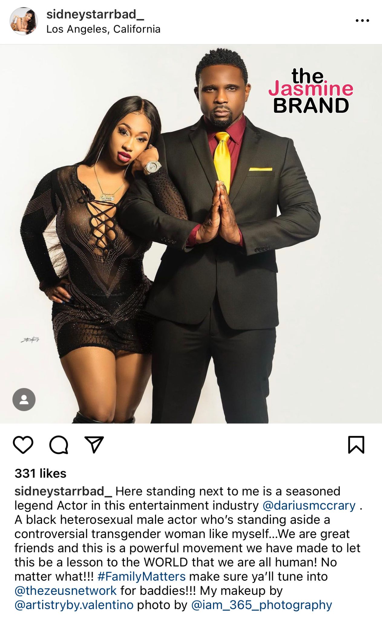 Sidney Starr’s Steamy OnlyFans Teaser w/ ‘Family Matters’ Actor Darius