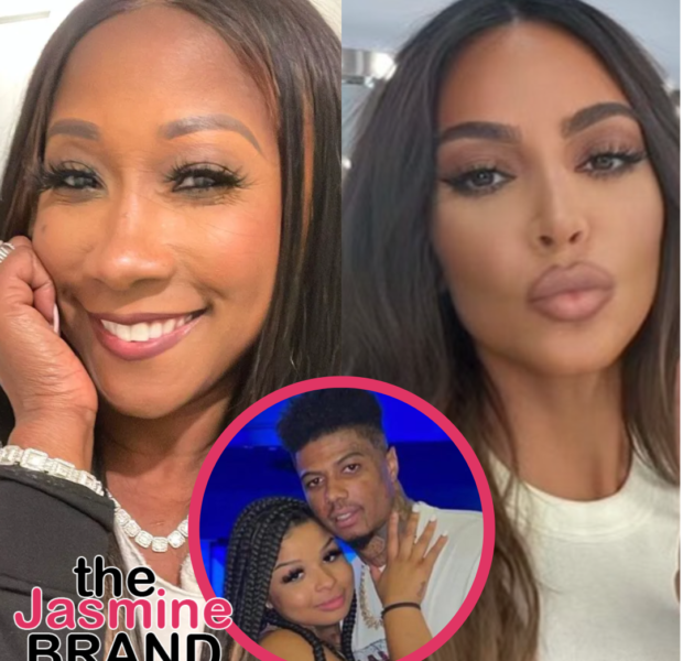 Blueface’s Mother Seeks Help From Kim Kardashian To Get Rapper & Chrisean Rock Out Of Jail