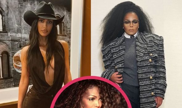 Kim Kardashian Stuns In Janet Jackson’s Iconic “If” Outfit At Concert