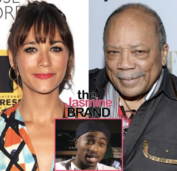Rashida Jones Recalls Tupac Criticizing Her Father Quincy Jones For Dating White Women & Making ‘F*ck*d Up Kids’