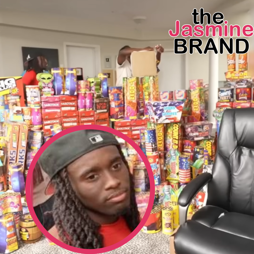 Kai Cenat Says He Was Nearly Banned From Twitch After Setting Off Live  Fireworks In A Replica Of His Room - theJasmineBRAND