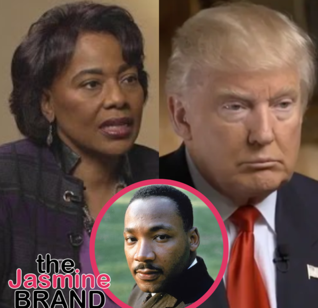 Bernice King Calls Out Donald Trump For Falsely Comparing His Speech Attendance Numbers To Martin Luther King Jr.’s 